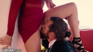 EroticaX - Hot Brunette Kylie Rocket Fucks Friend At BFF's Wedding