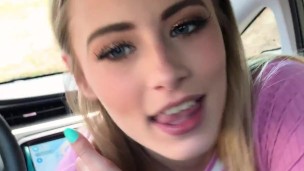 Blonde teen KYLER QUINN Public Sex in Housebreaking