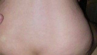 Size queen loves this huge cock sleeve and knows how to ride it