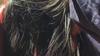 Sexy Latina Teen SUCKS & FUCKS Boyfriend in ROOFTOP