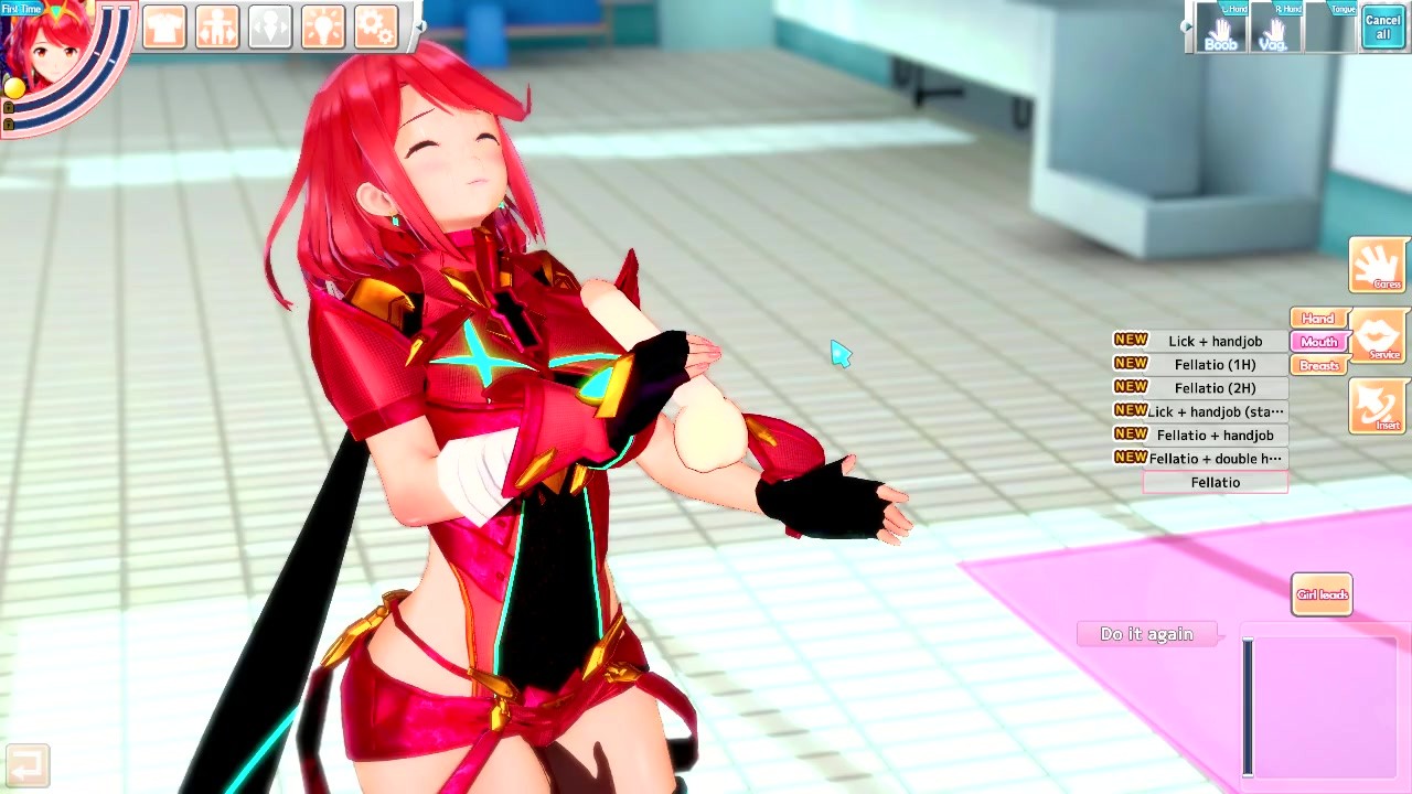 Pyra Blowjob and Boobjob (3D Hentai Game) (Xenoblade Chronicles 2) (koikatu) - PLAYHERE: tinyurl. com/hentgame