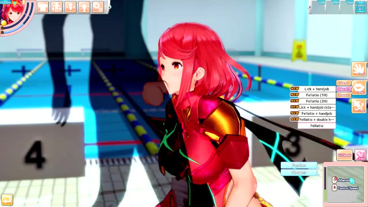 Pyra Blowjob and Boobjob (3D Hentai Game) (Xenoblade Chronicles 2) (koikatu) - PLAYHERE: tinyurl. com/hentgame