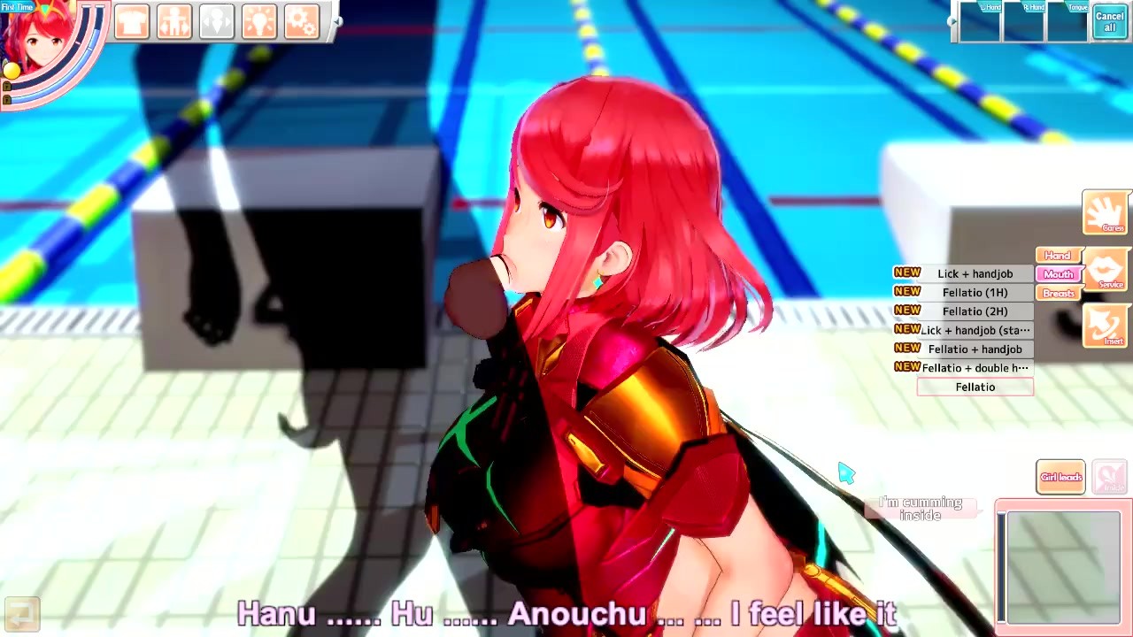 Pyra Blowjob and Boobjob (3D Hentai Game) (Xenoblade Chronicles 2) (koikatu) - PLAYHERE: tinyurl. com/hentgame