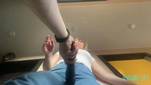I caught my stepsister and didn’t let go until he brought her to orgasm! A.Sky