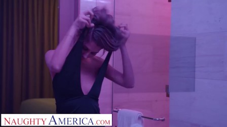 Tonight's Girlfriend - Hot brunette Gianna Dior gets fucked hard like a porn star