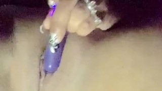 Latina masturbating