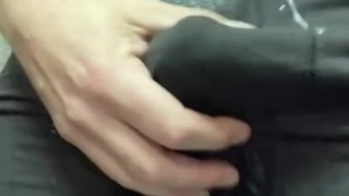 Do you think anyone at work will notice I poured my own cum in my underwear?