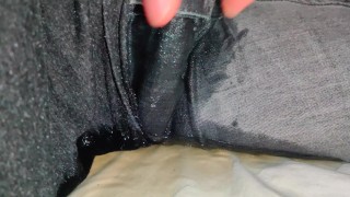Bedwetting in Jeans (Making a Huge Pool of Pee)
