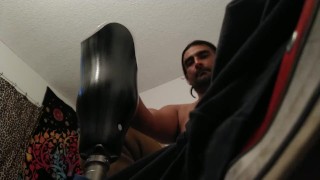 Taking my legs off.....