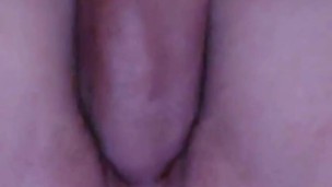 Up close anal turns into double penetration and anal creampie