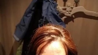 OMG!Secretly Orgasming 'n Squirting# Fingered My Pussy in dressing room