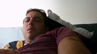 HUNK STEP DAD Cory wanks GAY STEP SONS JOCKSTRAP, JERKING BIG DADDY COCK, FINGERING BIG ASS,CUMSHOT