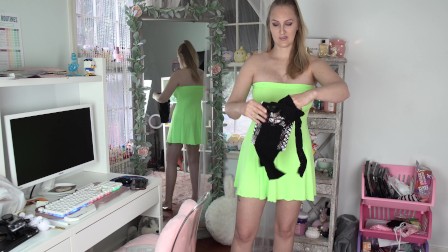 Trying On Fishnet Sheer Body Con Dresses YouTube Edition EILDTV