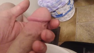 Bored playing with my cock you think it's big or small 