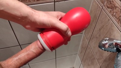 Young guy fuck his toy & cum hard Porn Videos - Tube8