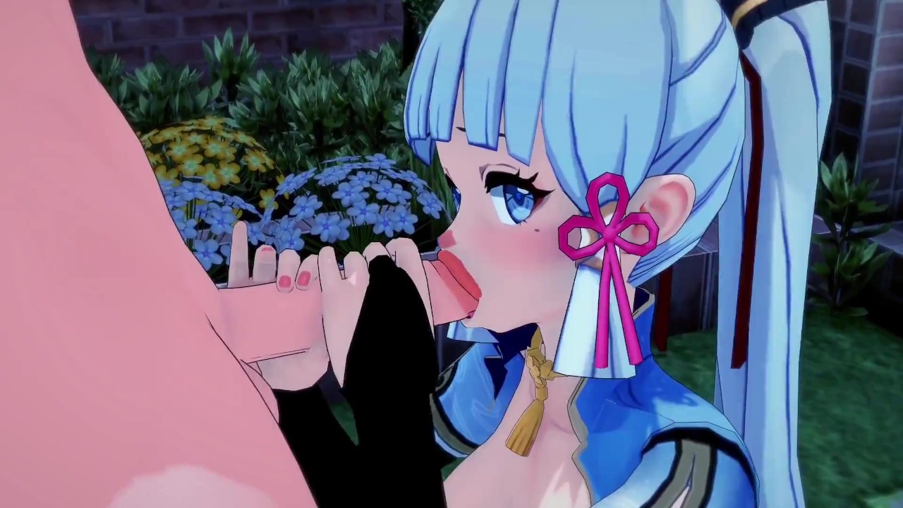 Preview 8 of Ayaka Genshin Impact Hand Tits Blow Job Dogstyle Anal Swallow Anime 3d Hentai Uncensored Hd Part 1/4