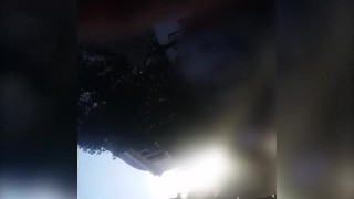 He met and filmed himself banging a busty brunette chubby teen