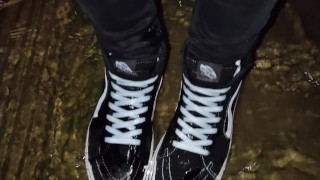 Wetting My Skinny Jeans In The Forest By Night