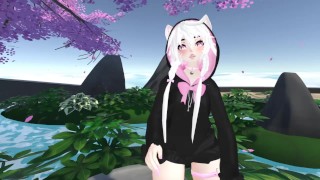 Kitty Girl Dances and Strips