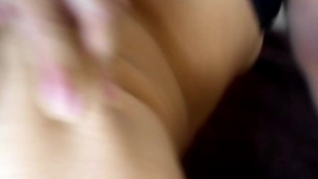 Mexican amateur fuck on doggystyle, she lo es cum on her ass