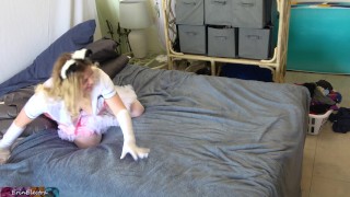 Stepsister gets stepbrother to fuck her butt