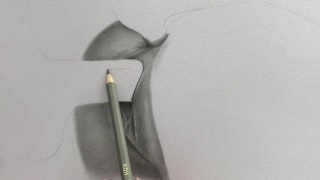 Doggy fucked and ass fingered PENCIL ART PORN