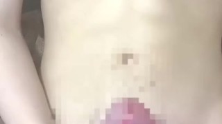 電マを当て続けてたら気持ち良すぎて射精