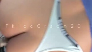“Close Call” Step Bro Almost Forgot That I’m Ovulating Today - Last Minute Pull Out