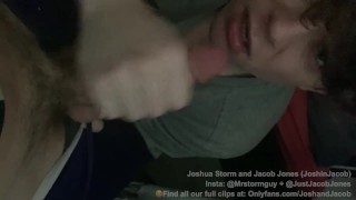 Woke my Boy Friend up with a blowjob before school