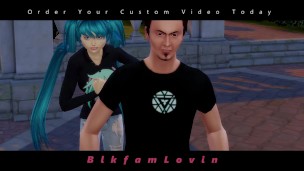 Iron Bitch (Miku The Ultimate AI)  Sims 4 Music video