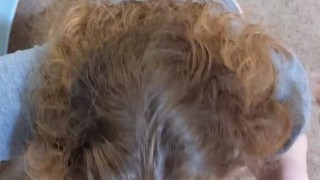 POV Facial in His College Dorm for Final Exams Luck - Heather Kane