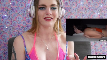 Carly Rae Summers Reacts to ROUGH POWER FUCK MAKES HER BRAIN MELT - PF Porn Reactions Ep IV ´
