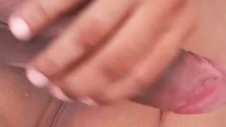 Cumshot + masturbation