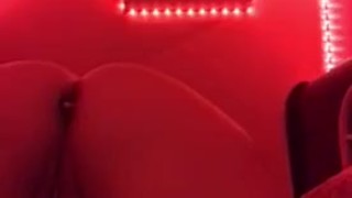 BBW SOLO magic wand and butt plug play