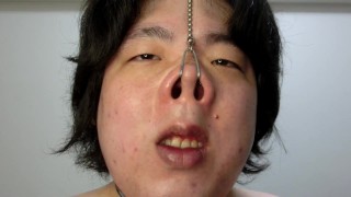 豚のオナニー10　Nose hook masturbation10