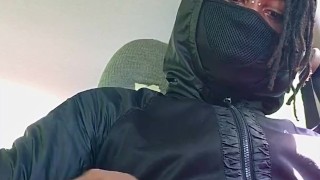 Masturbating in the car with a clear flashlight 🔦🚗 in public
