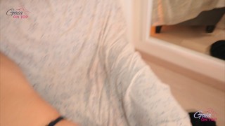 GaiaOnTop - Goddess Sucks, Fucks & Squirts On My Cock