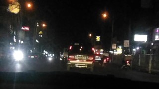 Touching myself and moaning while driving