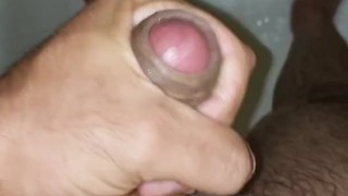 Playing in the shower 