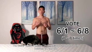 Topless Guy With Black Pussy Donates $25,000 To Asian American Charity