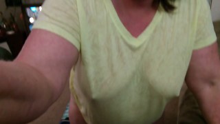 V616 Curvaceous DawnSkye is proudly displaying her exquisite keister bouncing jiggling,flexing