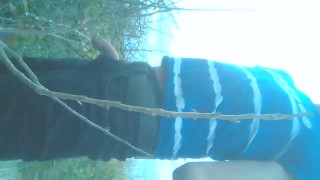 Look at me taking a piss with my dick