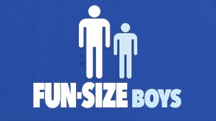 FUN SIZE BOYS - Small smooth boy takes Dr. Wolf's huge cock bareback