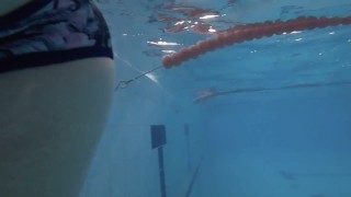 TEASING A STRANGER AT THE PUBLIC POOL