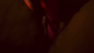 BBW squirts playing with powerful toy 