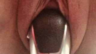 Pussy Drives Stick