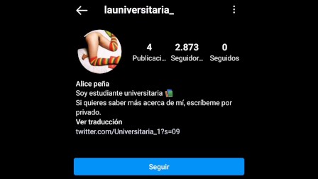 I am a young Colombian university student and I play for you instagram: Launiversitaria_