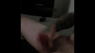 Pulling my dick until I cum