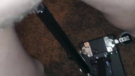 Upclose long clip using sex machine! I love this thing cant you tell