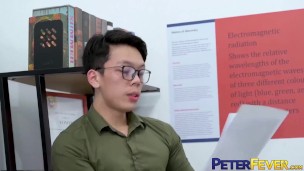PETERFEVER Classy asian Teacher Fucks With  Student